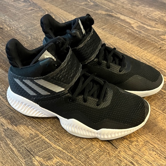 Adidas Black EXPLOSIVE Bounce Basketball Shoes men’s size 6.5 - Picture 8 of 15
